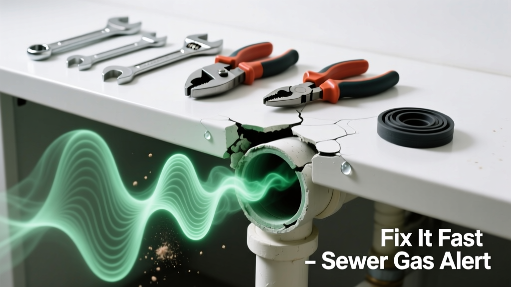 Sewer Gas Smell Making Unusual Noise: Fix It Fast