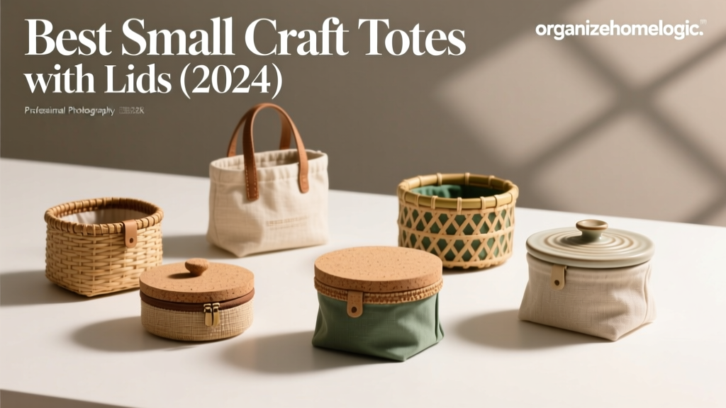 Best Small Craft Totes with Lids (2024)