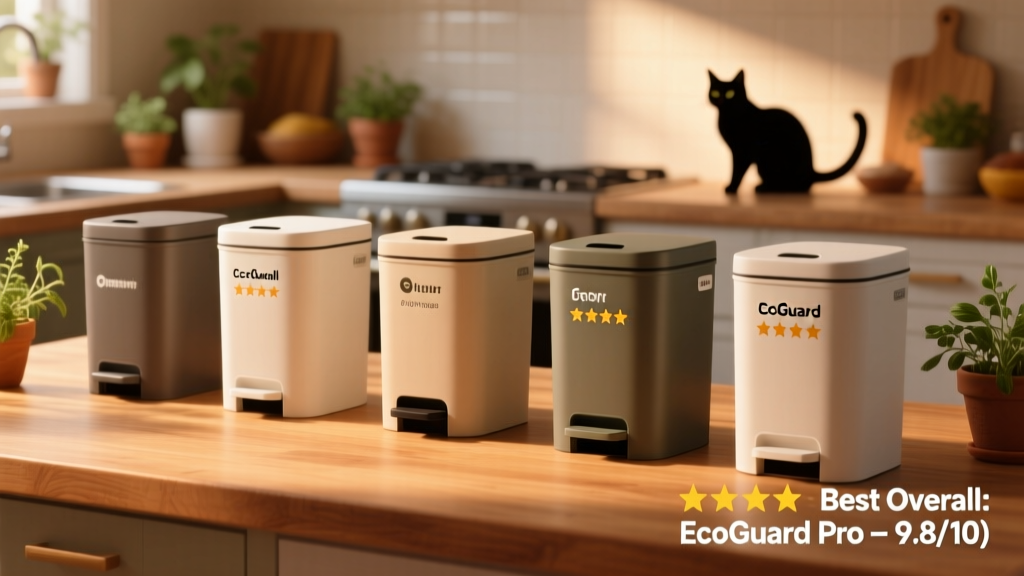 6 Best Cat-Proof Trash Cans – 2024 Reviews and Top Picks