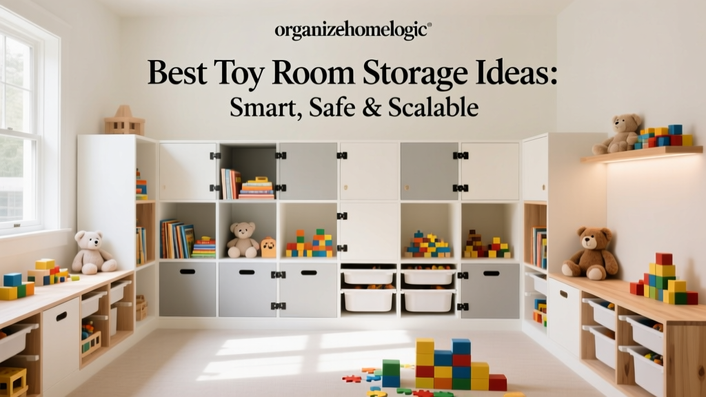 Best Toy Room Storage Ideas: Smart, Safe & Scalable