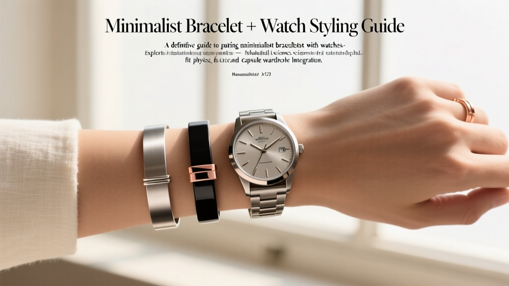 Minimalist Bracelet + Watch Styling Guide