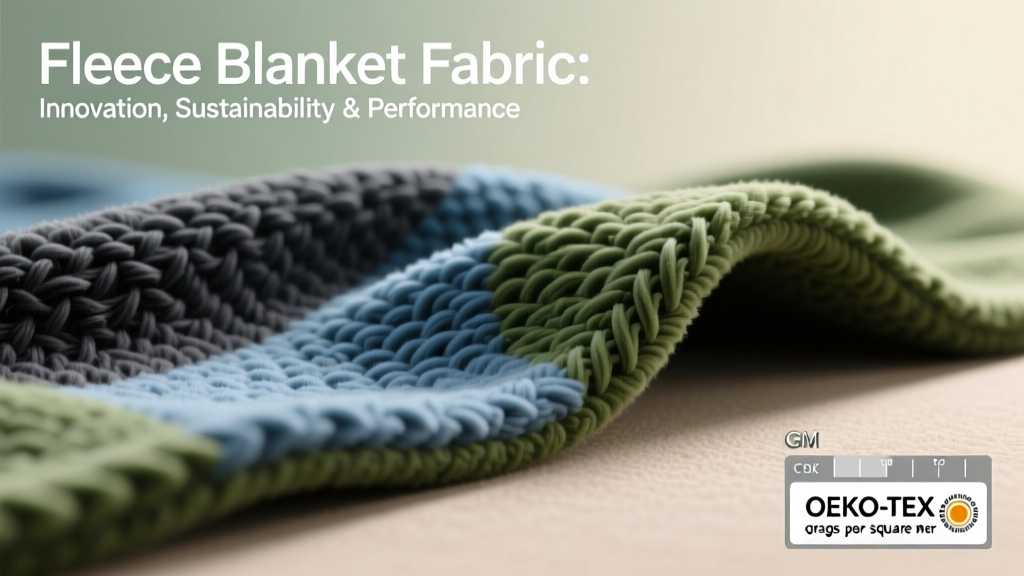 Fleece Blanket Fabric: Innovation, Sustainability & Performance