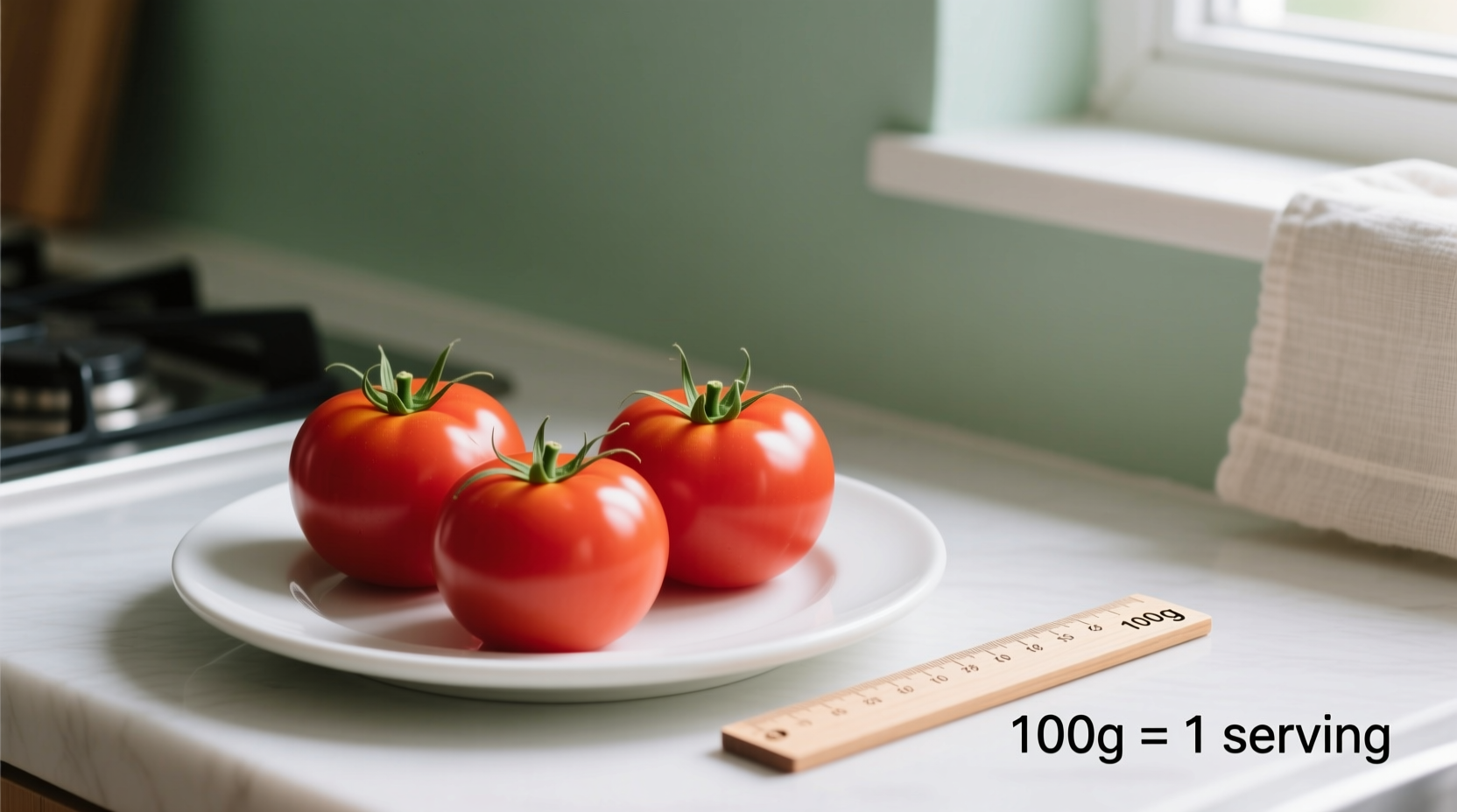 Fresh tomatoes on keto diet portion guide