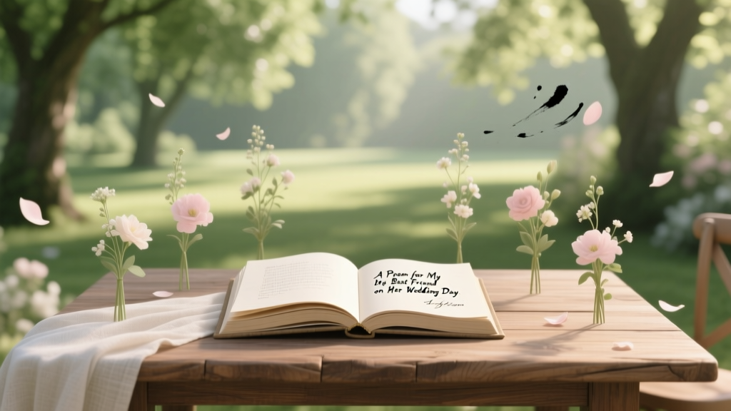 Poem for Best Friend’s Wedding: 7 Personalizable Examples