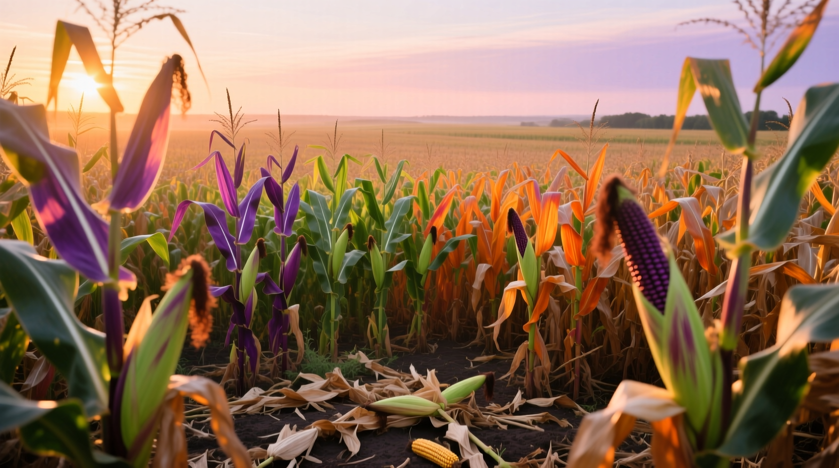 variegated corn