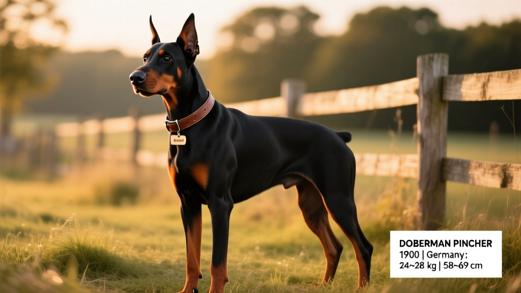 Doberman Pinscher Dog Breed Information & Characteristics