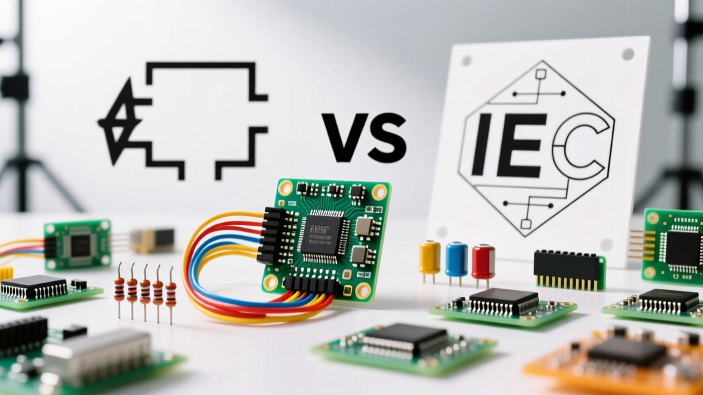 Electronic Component Symbols Guide: IEEE vs IEC Schematics & Meanings