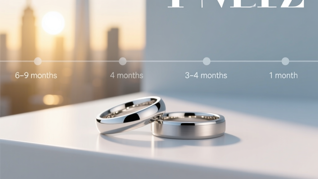 Wedding Bands Timeline: When to Order (2026)