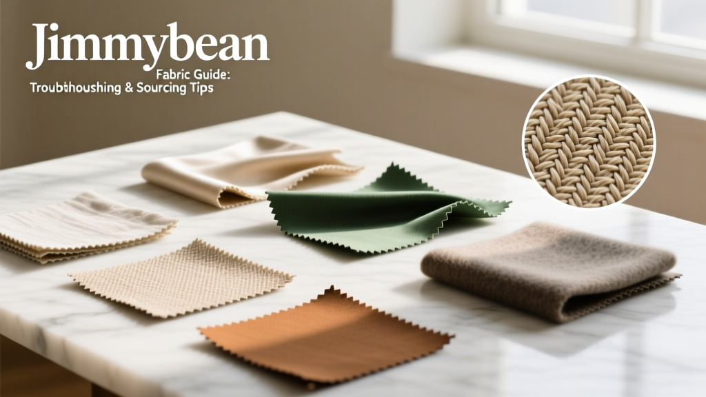 Jimmybean Fabric Guide: Troubleshooting & Sourcing Tips
