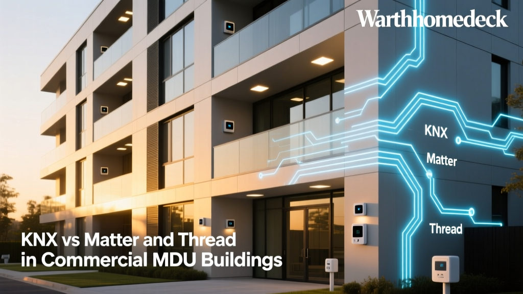 KNX vs Matter and Thread in Commercial MDU Buildings