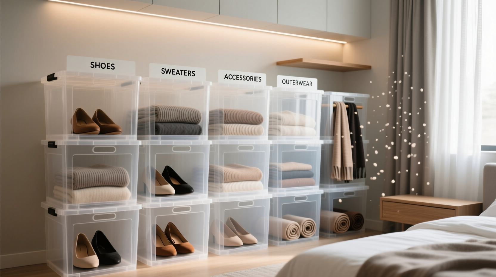 are acrylic closet bins worth it