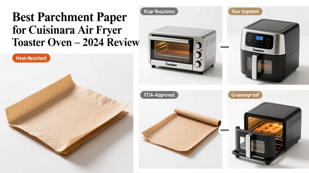Best Parchment Paper for Cuisinart Air Fryer Toaster Oven