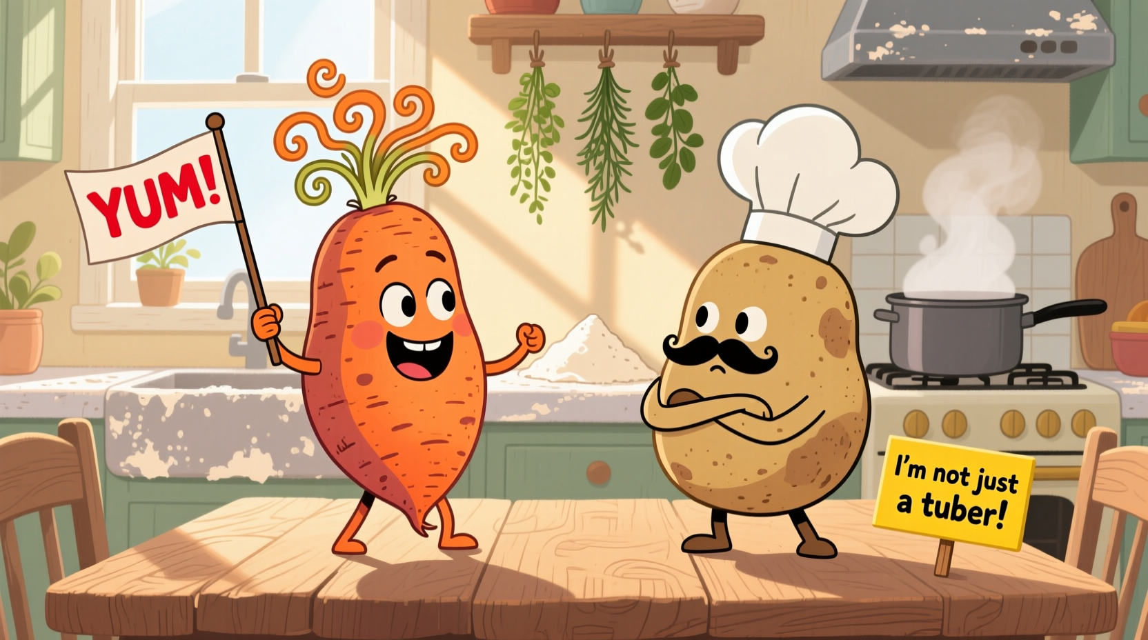 Sweet Potato vs Potato: Nutritional Differences Explained