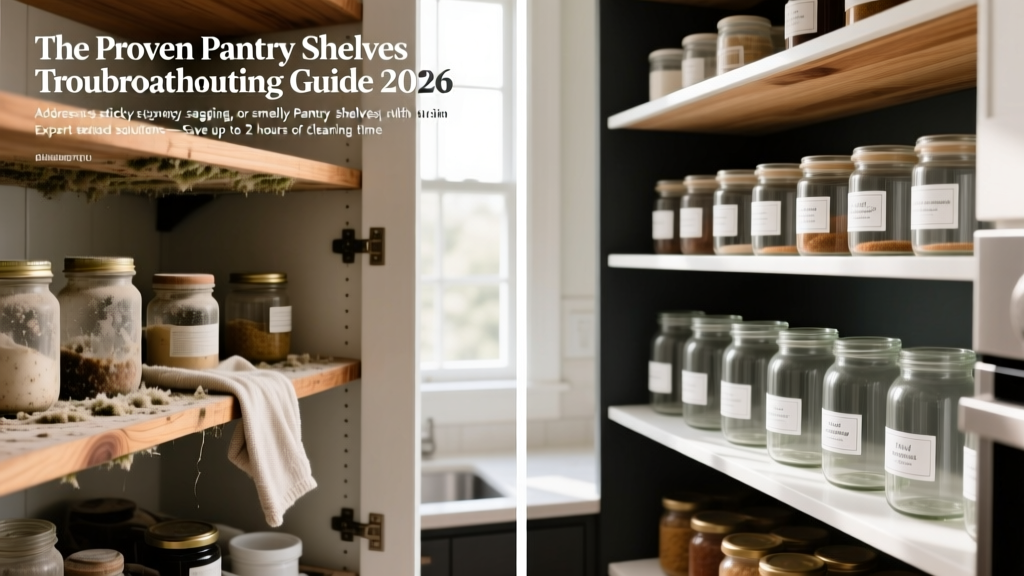 The Proven Pantry Shelves Troubleshooting Guide 2026