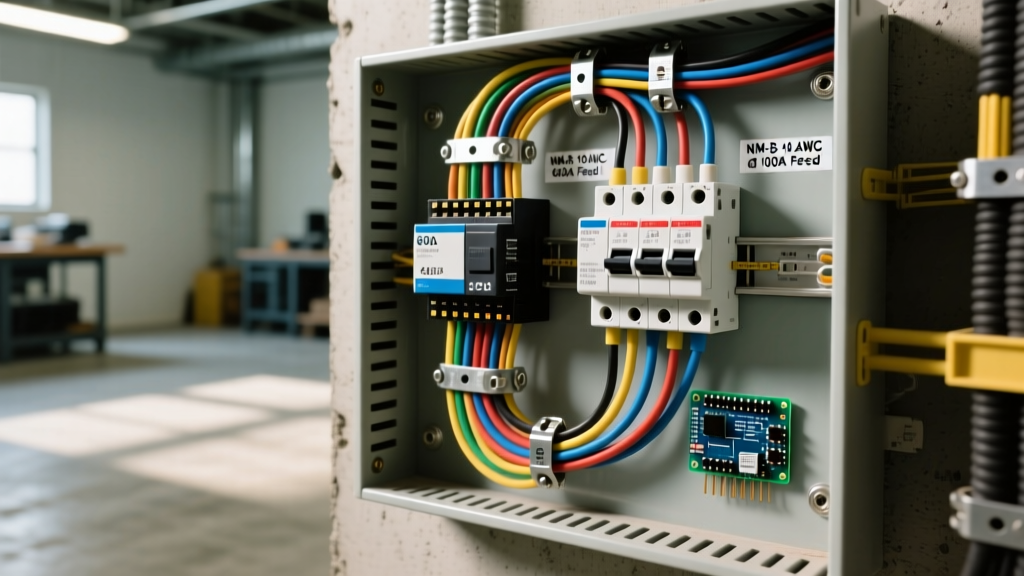 How to Wire a Sub Panel: Exact Wire and Breaker Sizing for 60A and 100A Feeds
