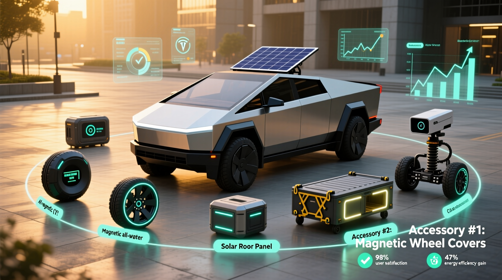 cybertruck accessories top sellers