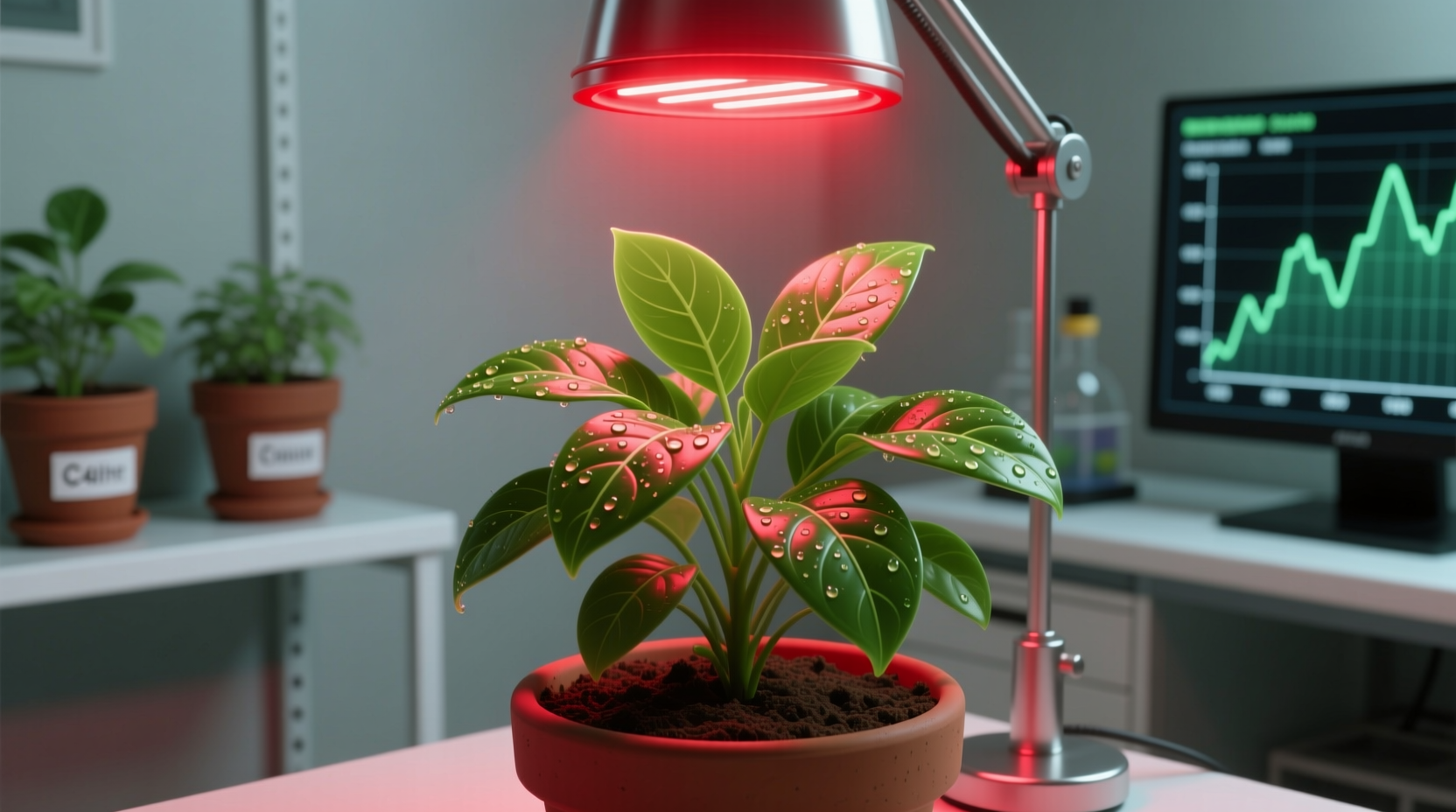 is red light good for plants