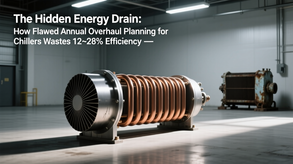 Fix Chiller Overhaul Planning: Save 12–28% Energy