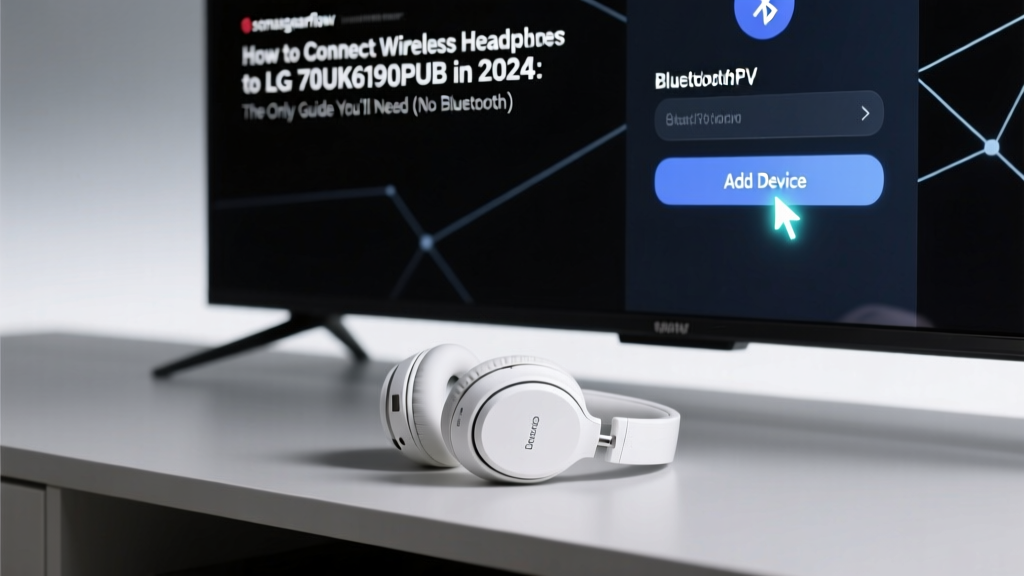 Connect Wireless Headphones to LG 70UK6190PUB (2026)