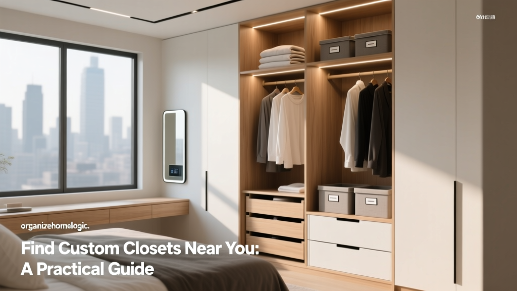 Find Custom Closets Near You: A Practical Guide