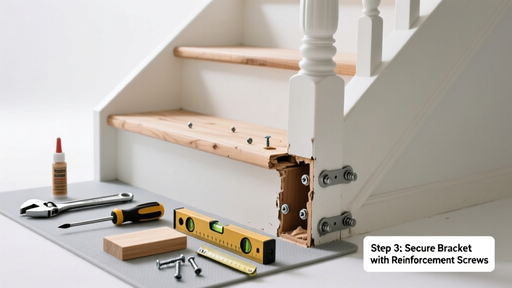 Fixing a Wobbly, Noisy Stair Railing: Step-by-Step Repair
