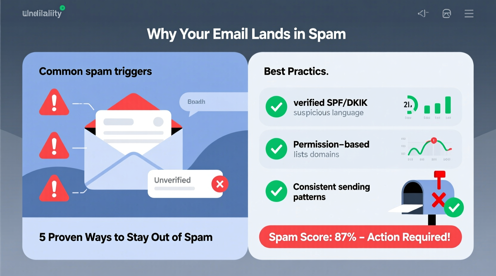 why does my email go to spam and how to avoid it as a sender