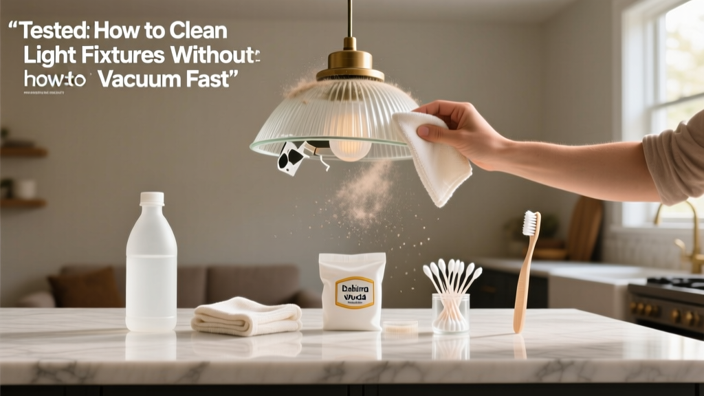 Tested: How to Clean Light Fixtures Without Vacuum Fast