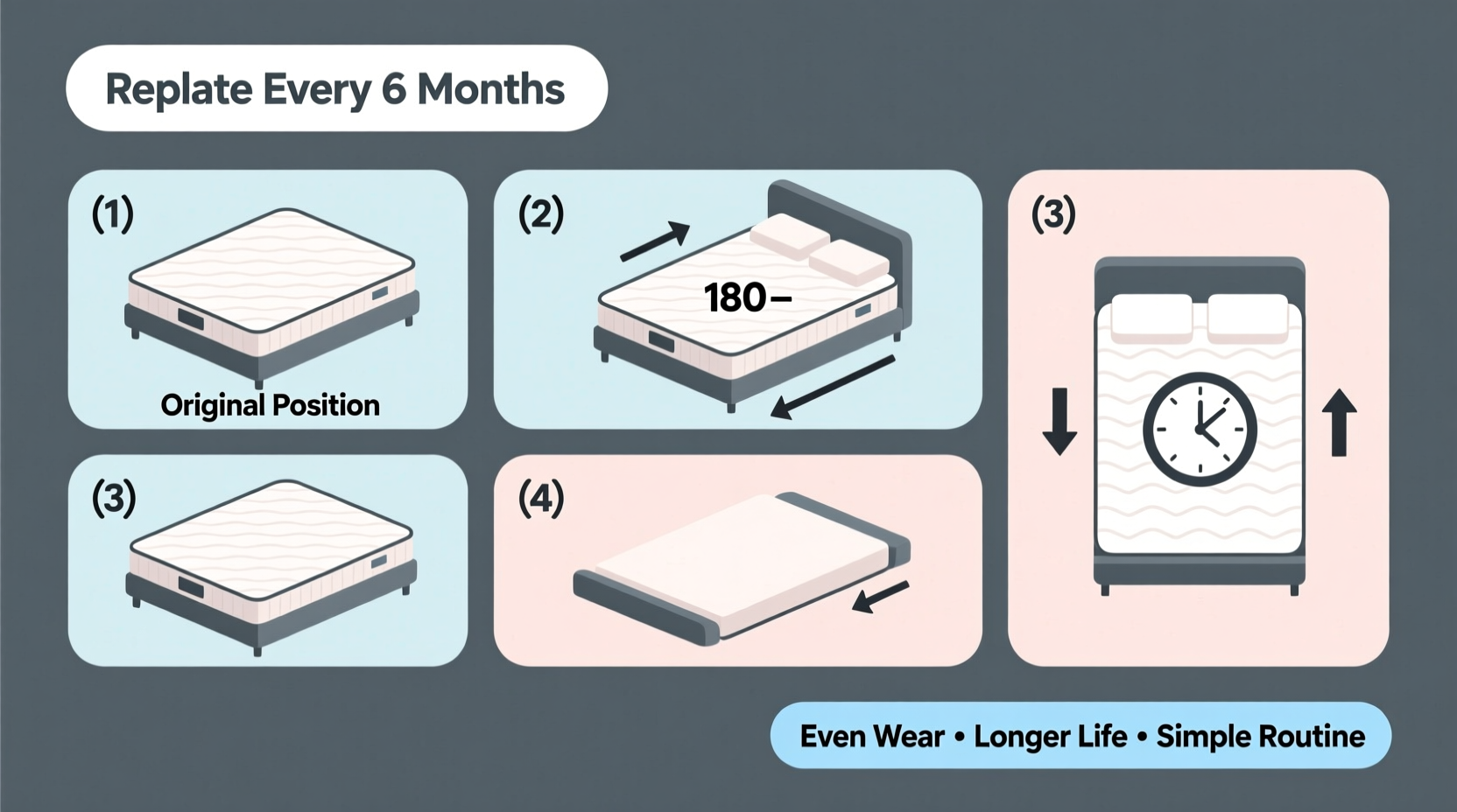 how to rotate your mattress for even wear and longer lifespan simple guide