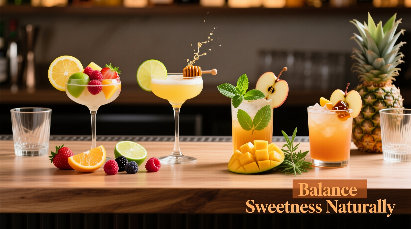 how to balance sweetness in cocktails without syrup overload