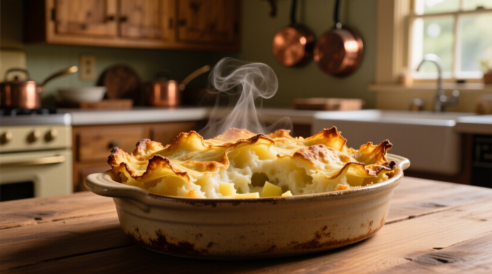 mashed potato casserole crispy baked potato topping