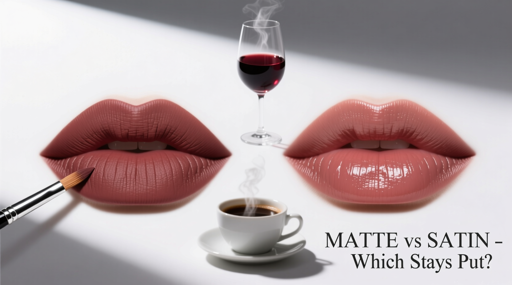matte lipstick vs satin finish which stays put through meals and drinks