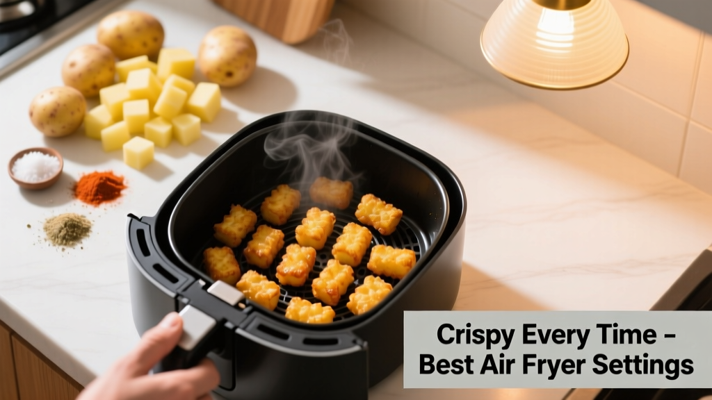 Best Air Fryer Settings for Tater Tots (Crispy Every Time!)