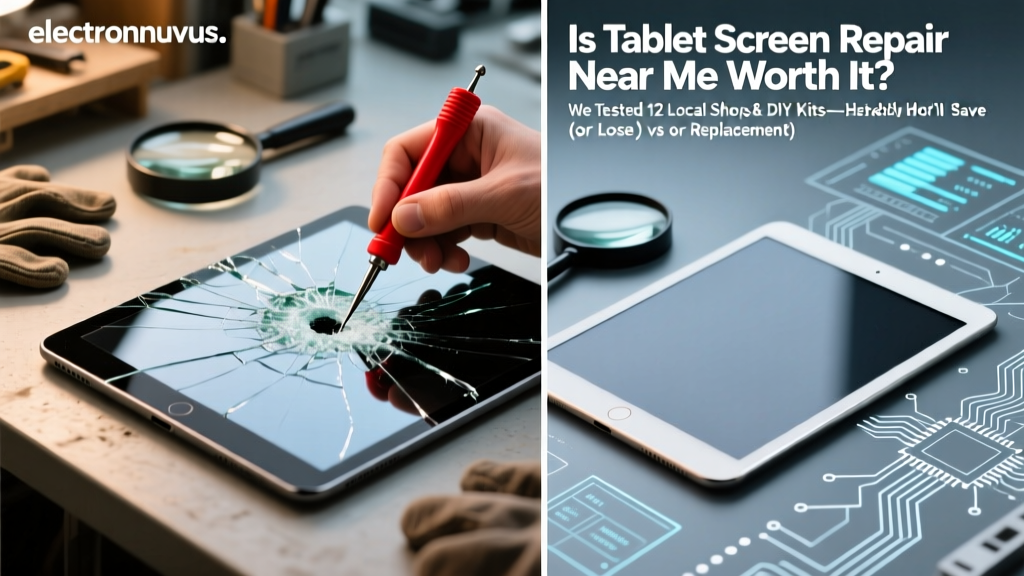 Is Tablet Screen Repair Near Me Worth It? We Tested 12 Local Shops & DIY Kits—Here’s Exactly How Much You’ll Save (or Lose) vs. Replacement