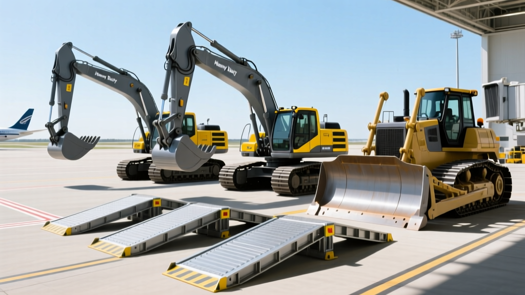 Heavy Duty Equipment Ramps: Airport Ground Support Safety Rules