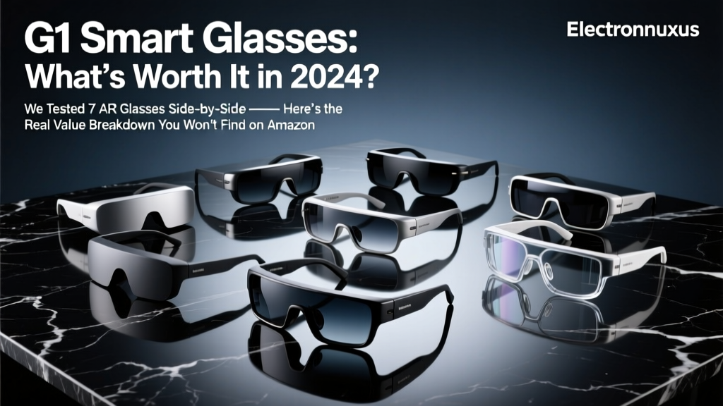 G1 Smart Glasses: What’s Worth It in 2024? We Tested 7 AR Glasses Side-by-Side — Here’s the Real Value Breakdown You Won’t Find on Amazon