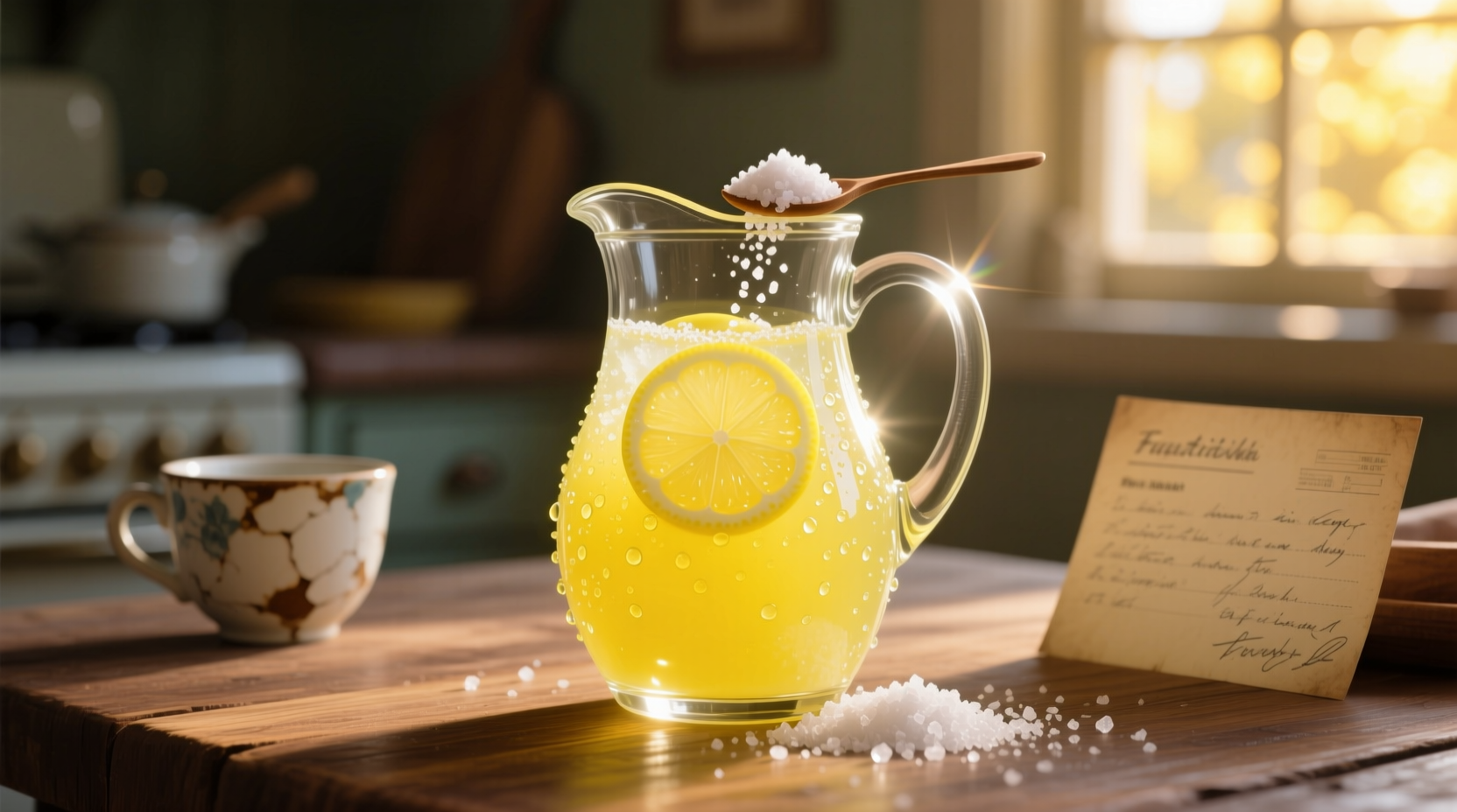 make better lemonade with a pinch of salt