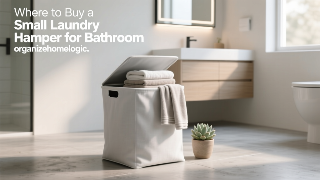 Where to Buy a Small Laundry Hamper for Bathroom