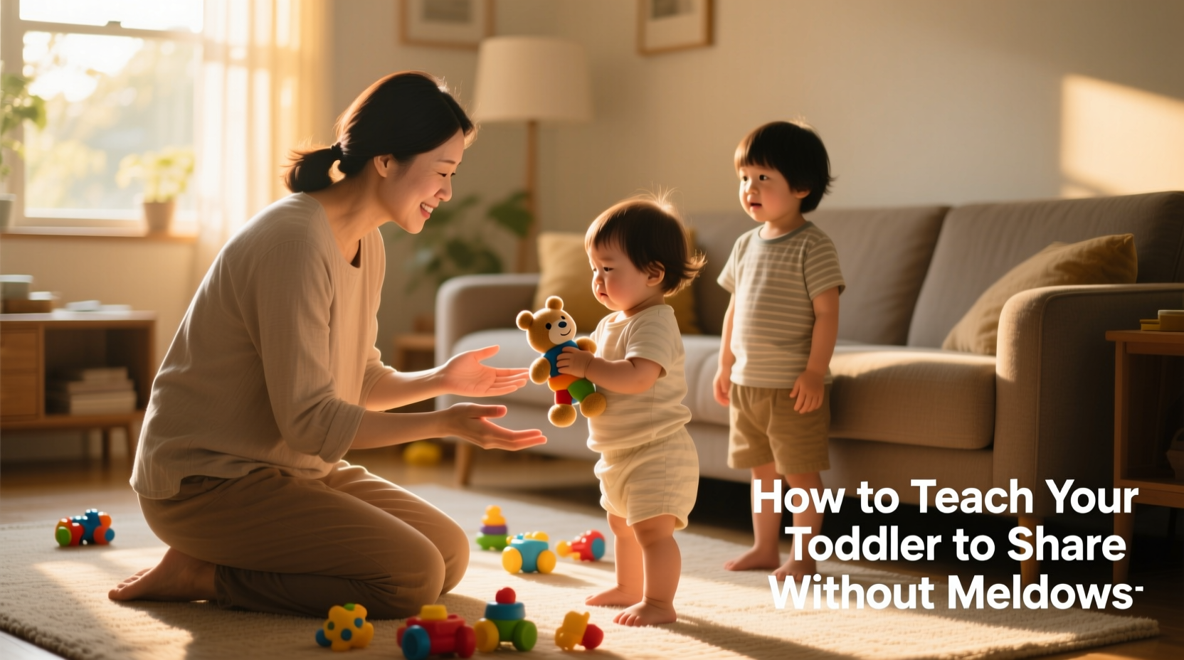 how to teach your toddler to share toys without constant meltdowns