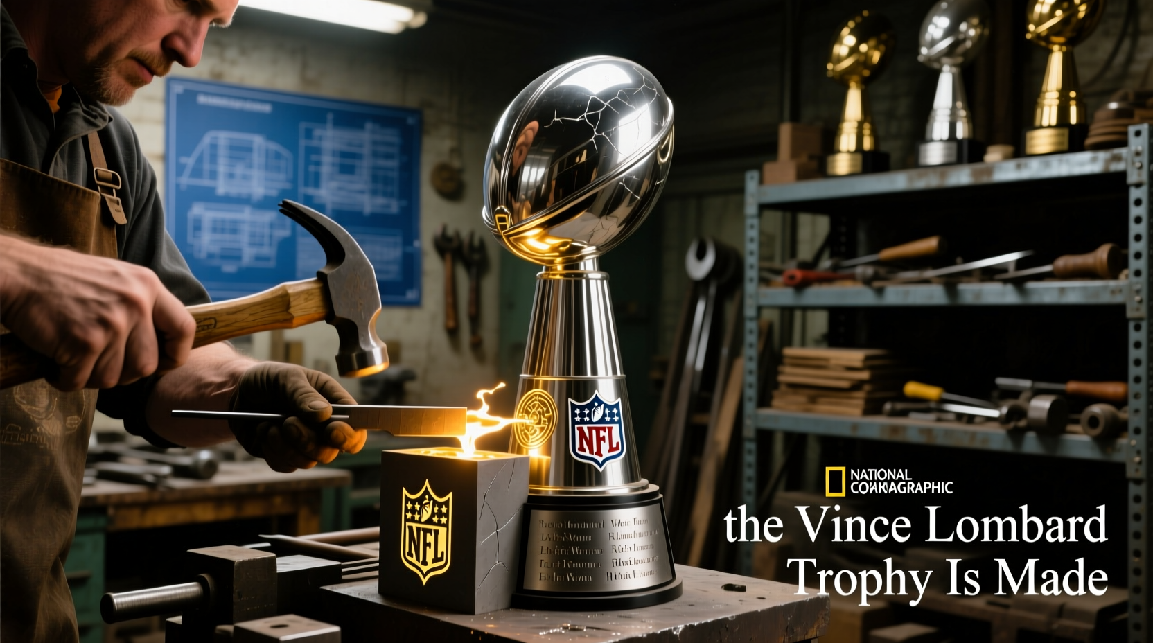 vince lombardi trophy making of