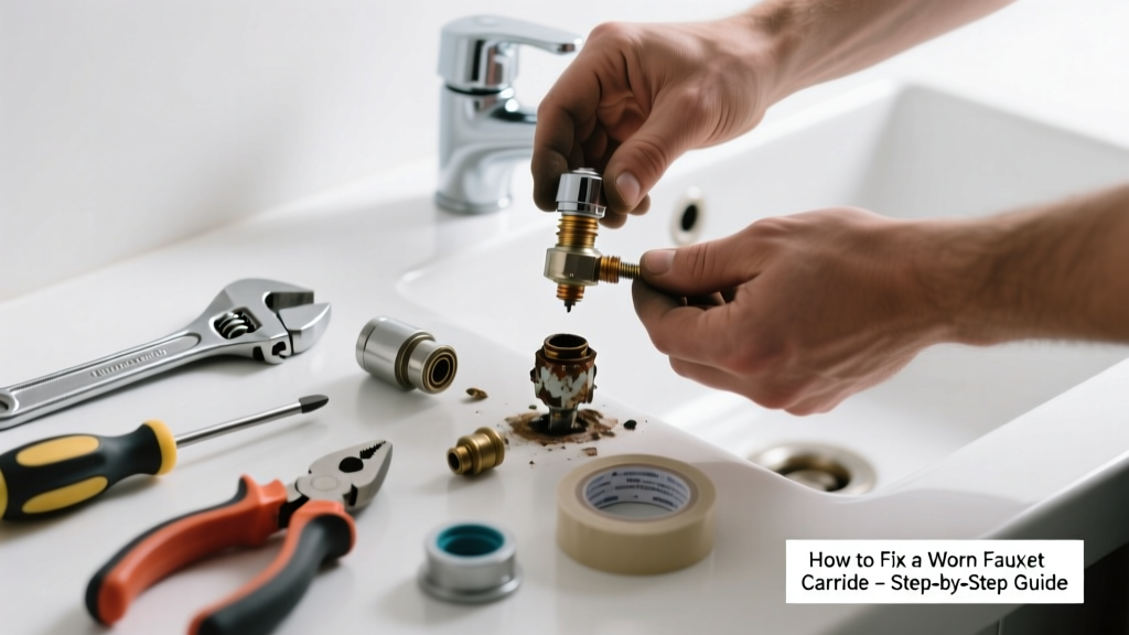How to Fix a Worn Faucet Cartridge in Your Kitchen or Bath