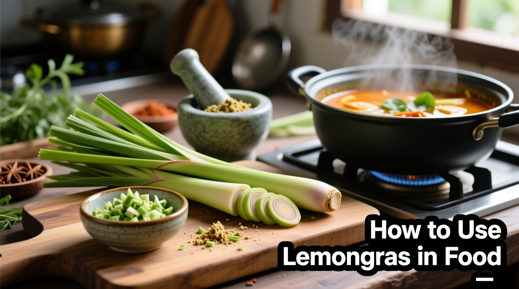 how to use lemon grass in food