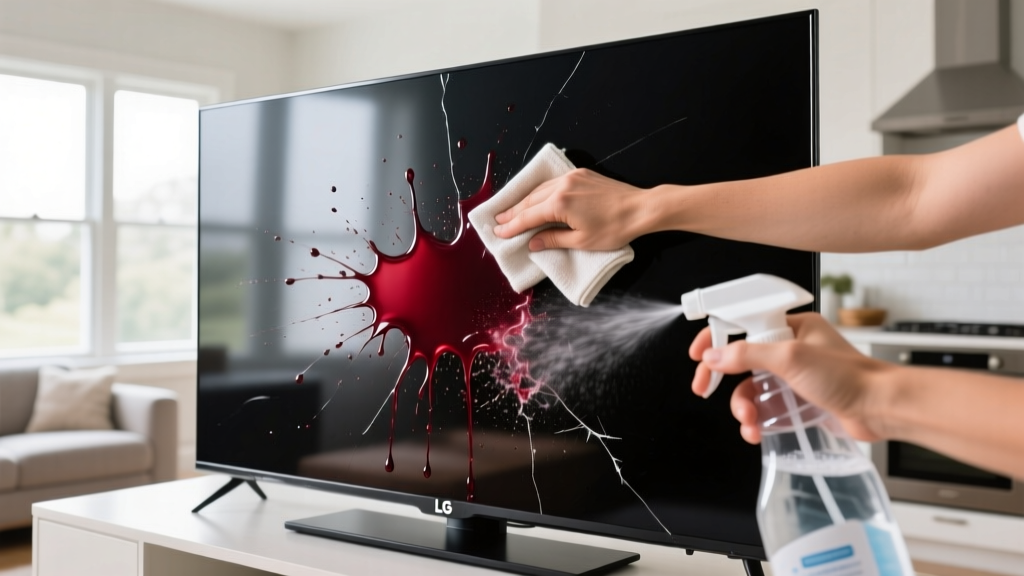 Tested: How to Get Red Wine Out of TV Screen Fast