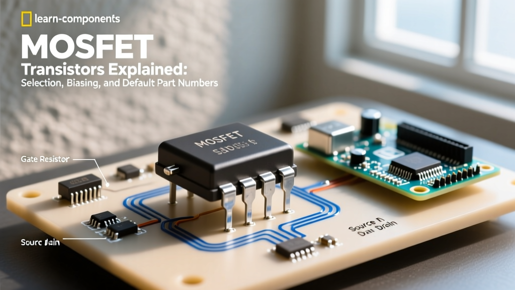 MOSFET Transistors Explained: Selection, Biasing, and Default Part Numbers