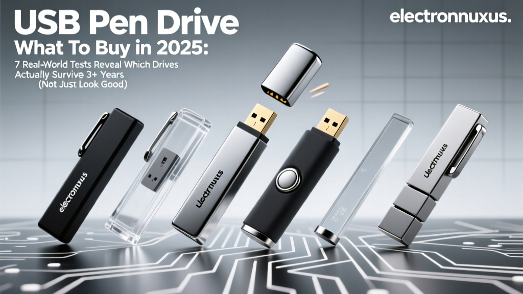USB Pen Drive What To Buy in 2025: 7 Real-World Tests Reveal Which Drives Actually Survive 3+ Years (Not Just Look Good)