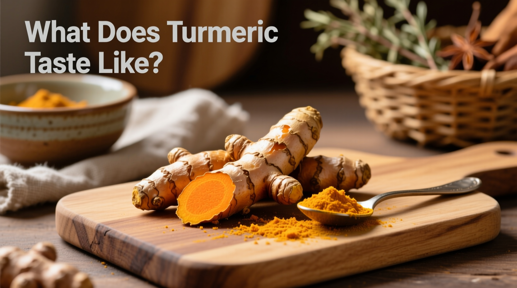 Kurkuma Geschmack: Was schmeckt Kurkuma wirklich?