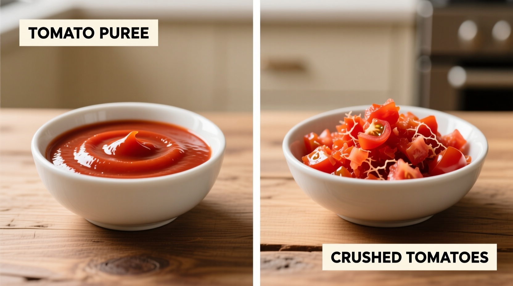 Tomato Puree vs Crushed Tomatoes: Key Differences Explained