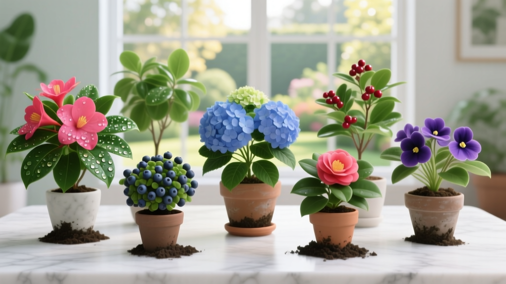 Acid-Loving Indoor Plants: 7 Flowering Favorites