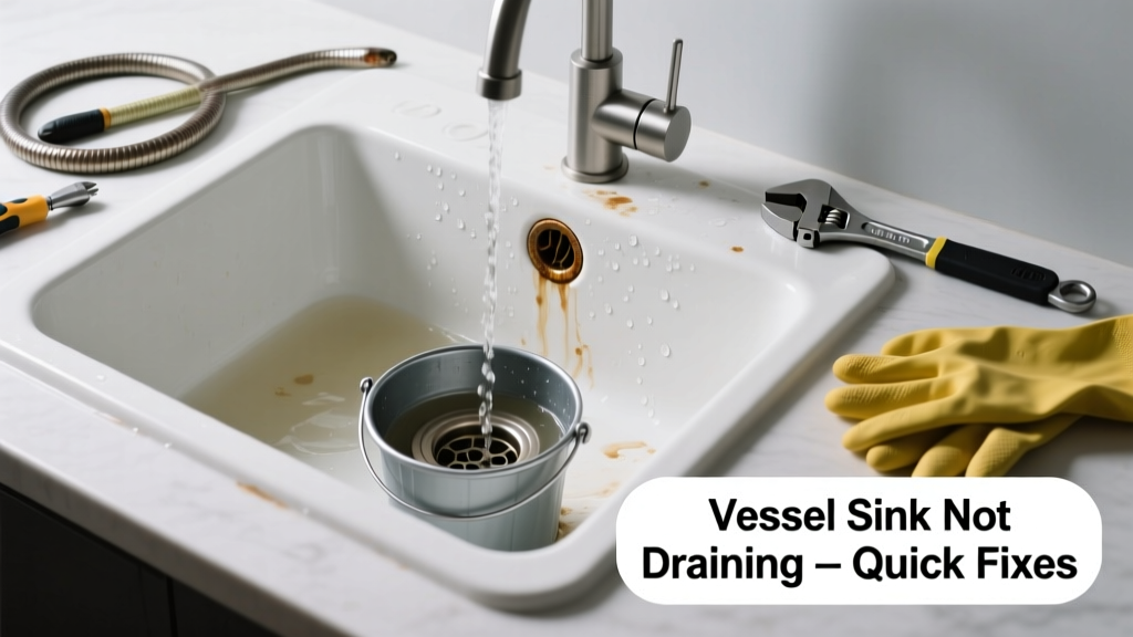 Vessel Sink Not Draining in Kitchen: Quick Fixes