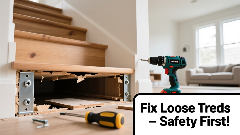 How to Prevent Loose Stair Treads in Wooden Stairs