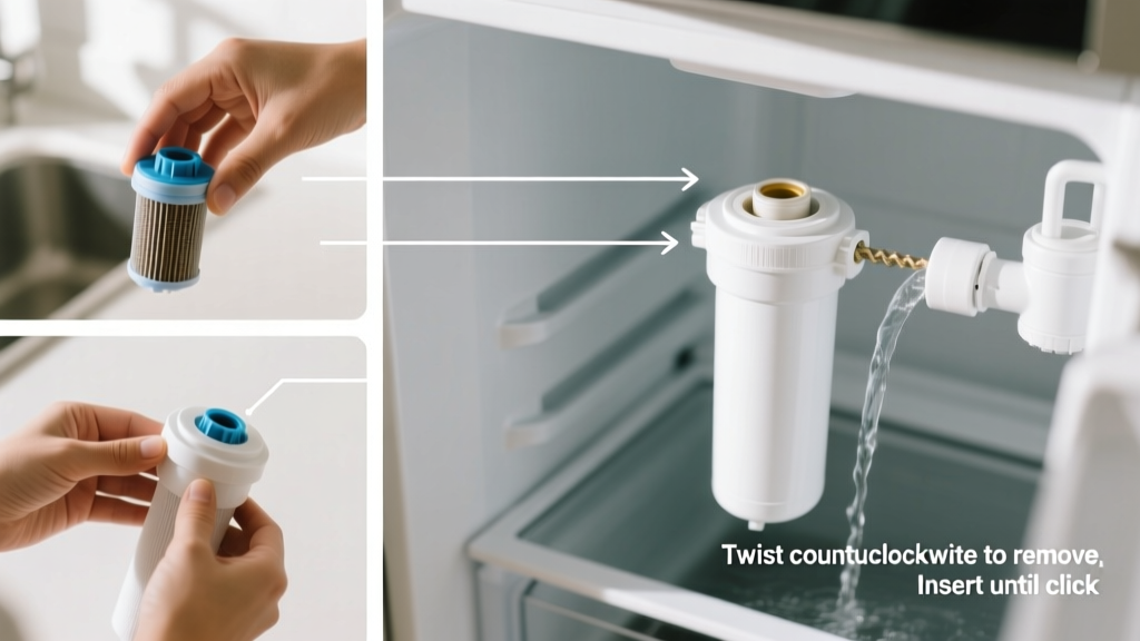How to Replace a Refrigerator Water Filter